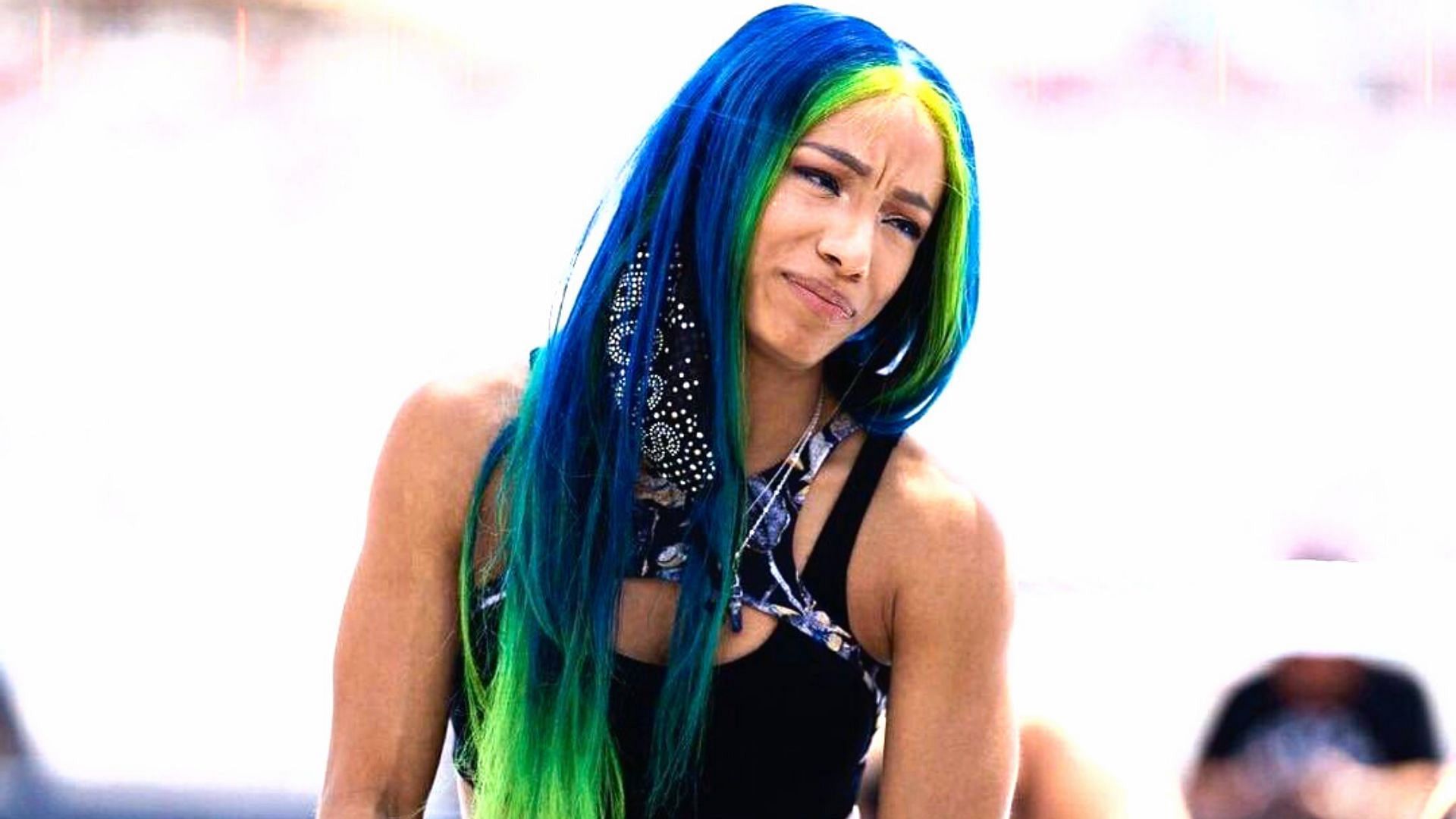 Sasha Banks met the star during the recent WWE UK Tour.