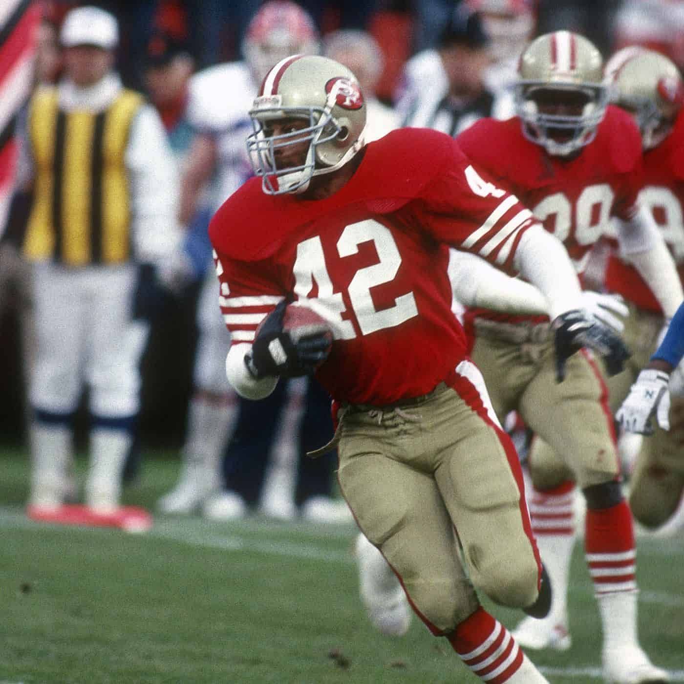 Ronnie Lott - Hall of Fame safety - 49ers