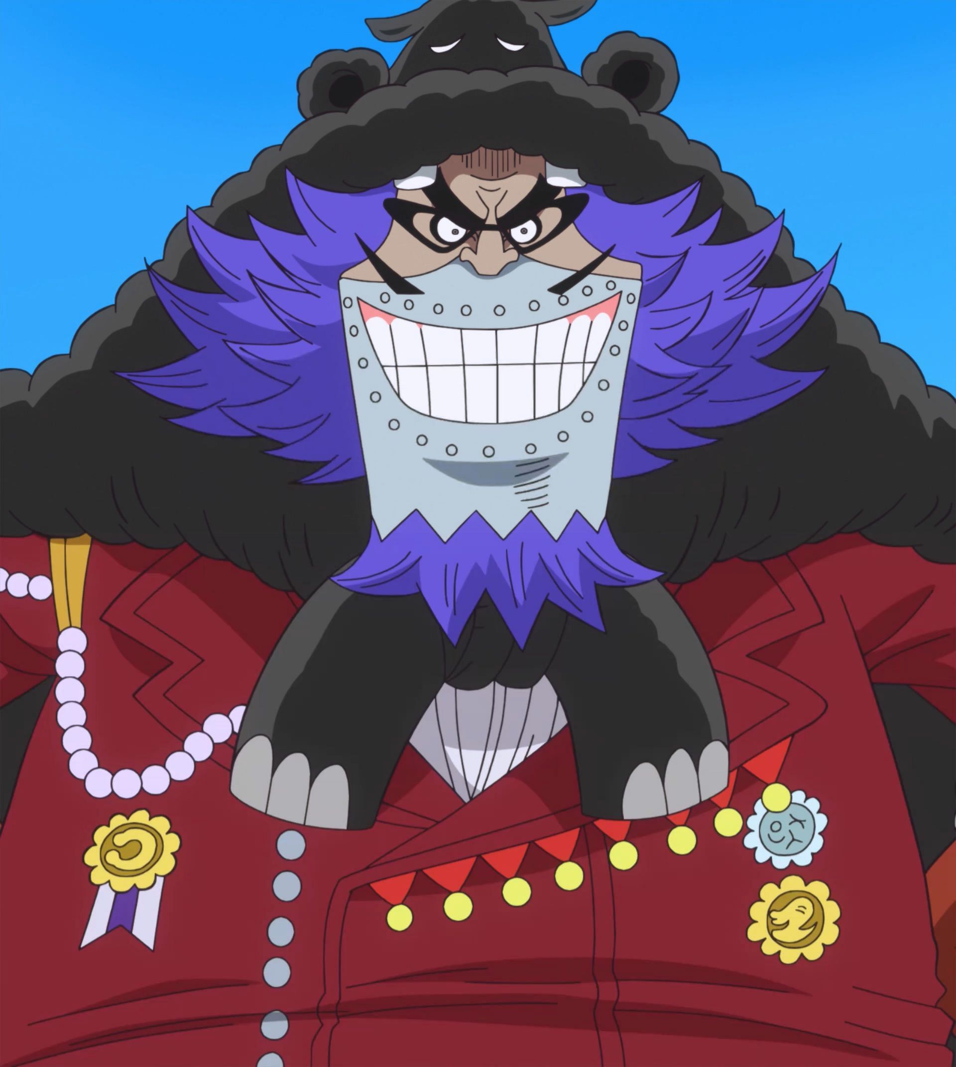 Wapol as seen during the Reverie Arc in post time skip One Piece. (Image via Toei Animation)