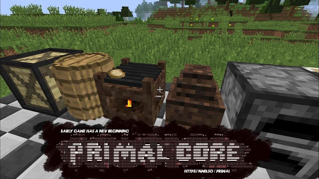 PrimalCore takes Minecraft back to the early stages of life on Earth (Image via YouTube)