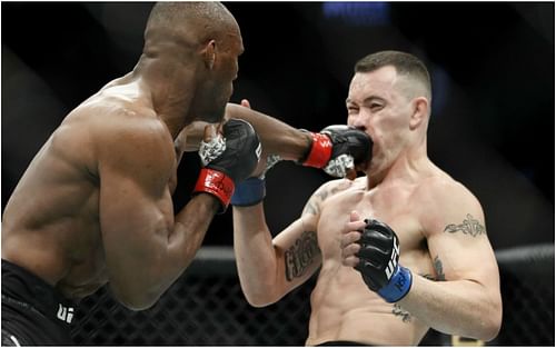 Kamaru Usman against Colby Covington at UFC 268