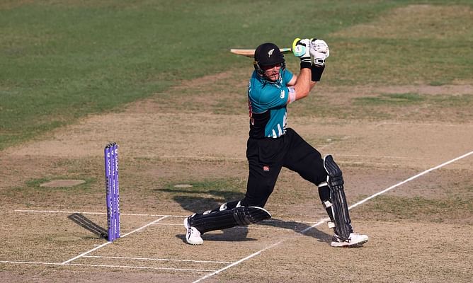"When I came off the field after batting, I'd lost about 4.4 kilos" - Martin Guptill on his 93-run knock against Scotland