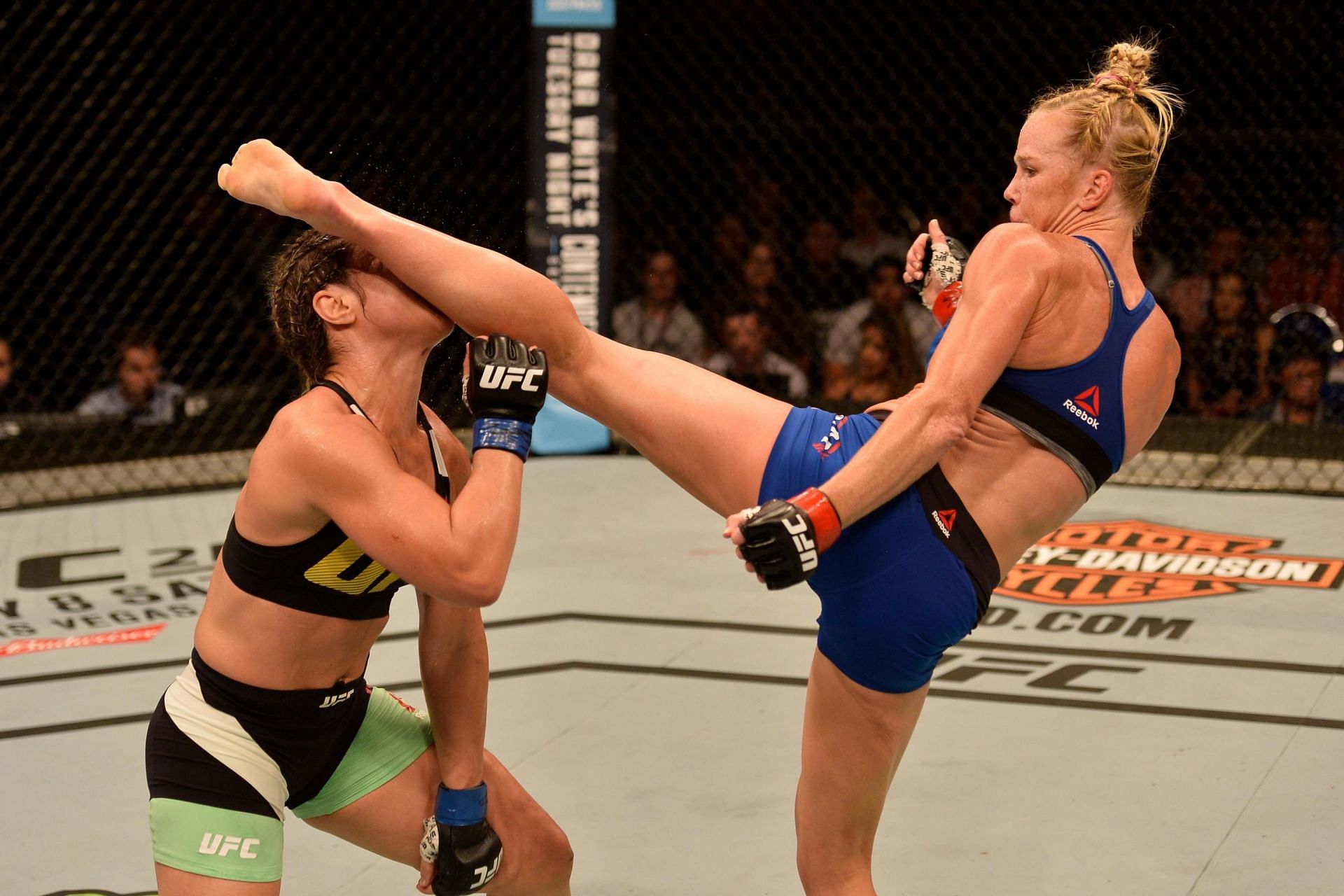 Holly Holm&#039;s headkick knockout against Bethe Correia is one of the most epic in Singapore MMA history