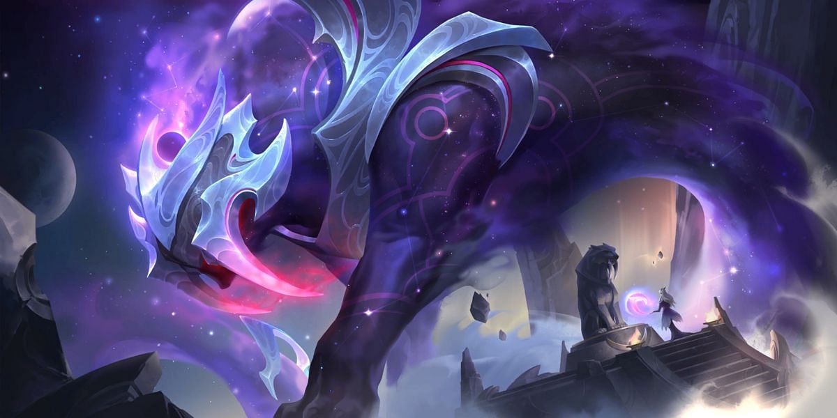 &ldquo;The Fangs&rdquo;, a celestial being that empowers the Severum (Image via League of Legends)