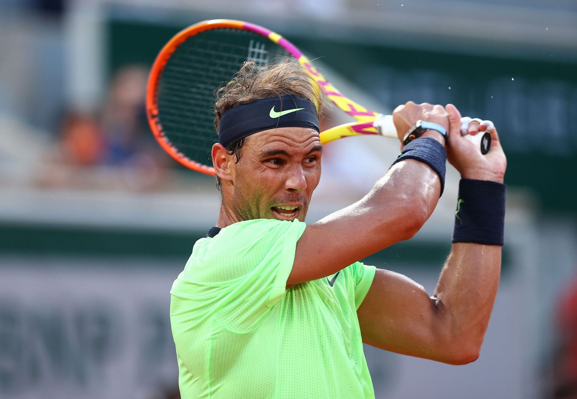 Rafael Nadal at the 2021 French Open - Day Thirteen