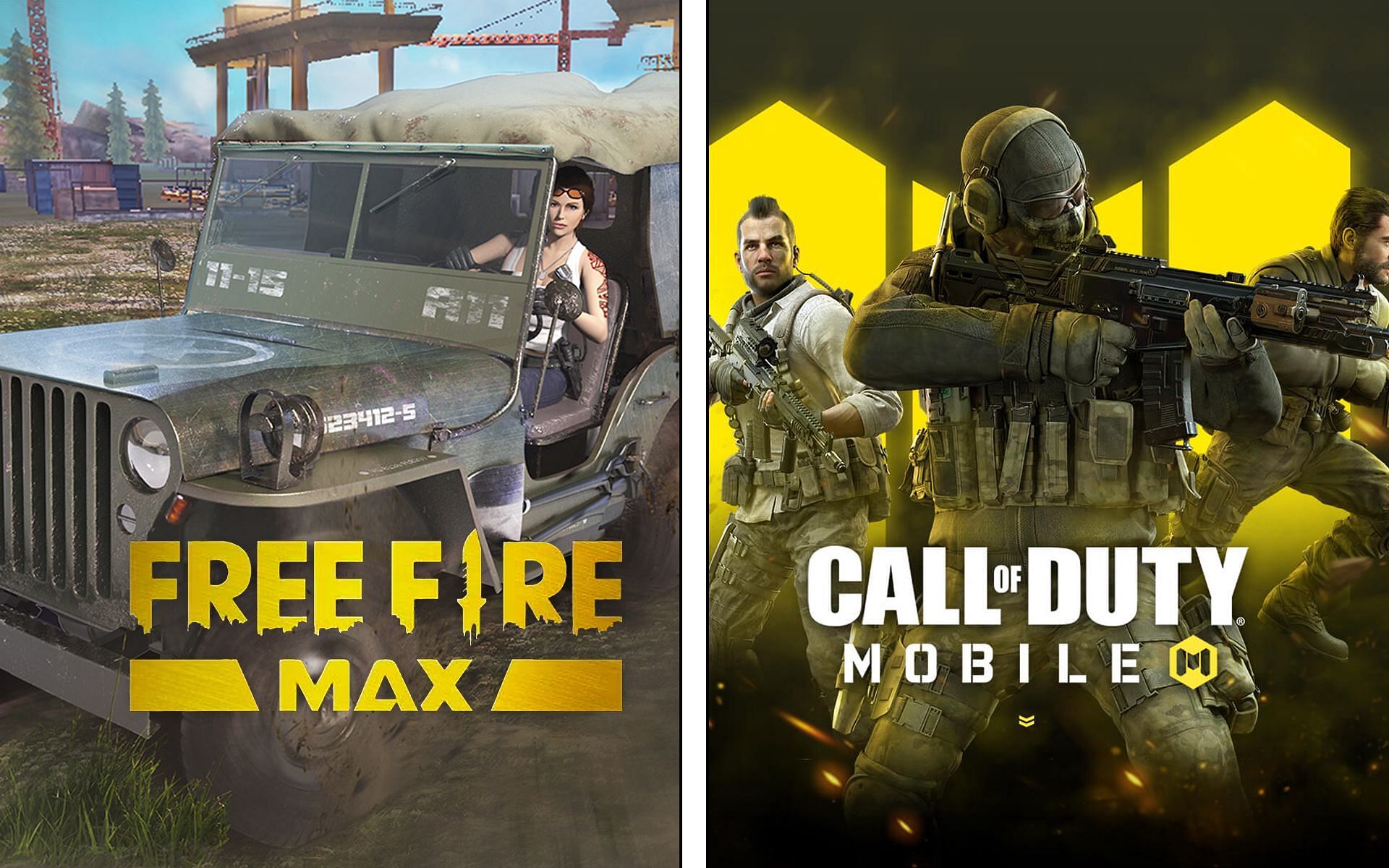 Free Fire Max vs COD Mobile: BR modes compared (Image via Sportskeeda)