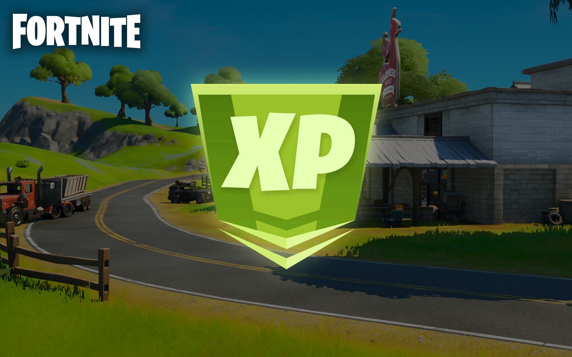 Fortnite Chapter 2 Season 8 XP method (Image via Sportskeeda)