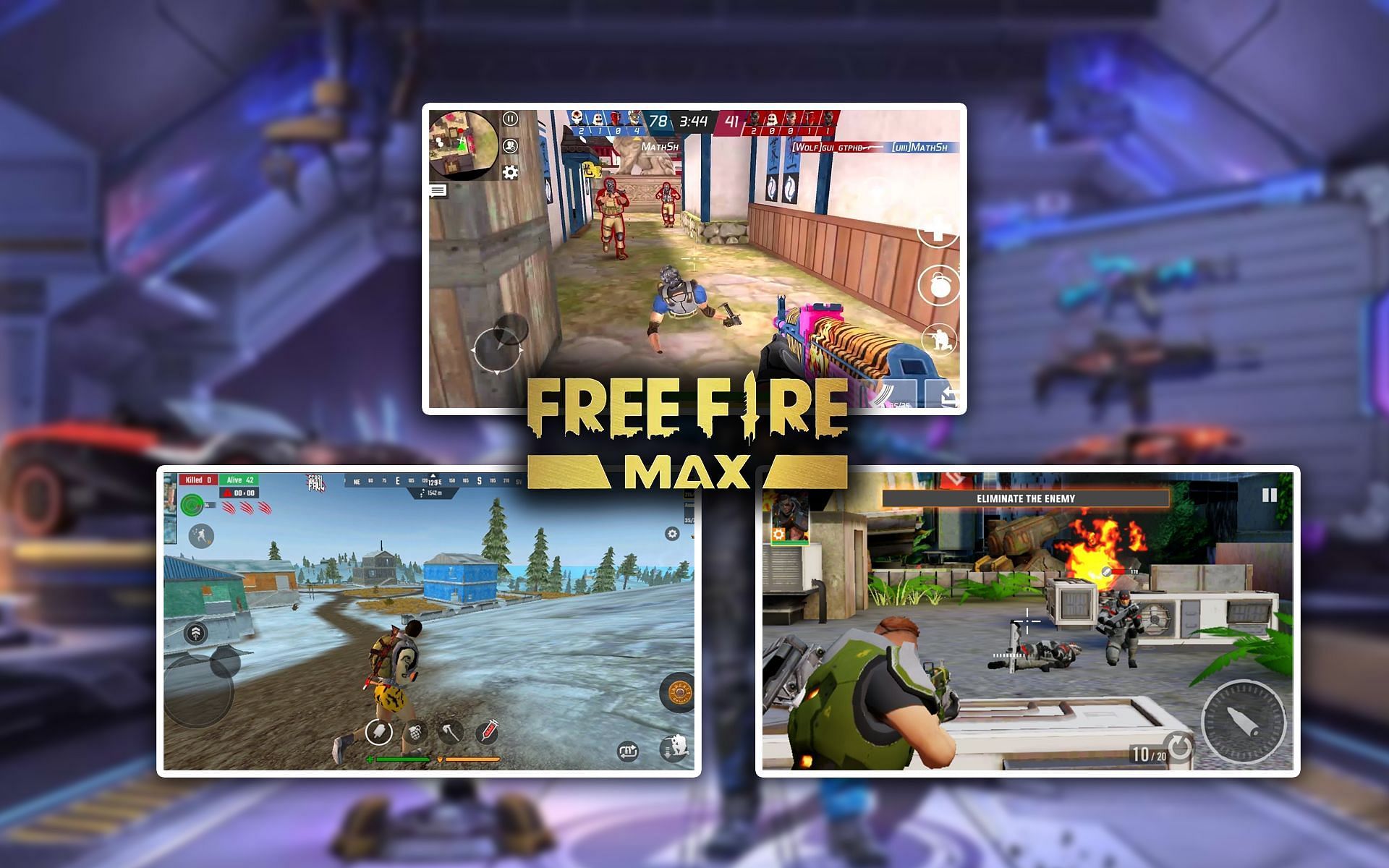 Top five games like Free Fire MAX for 2 GB RAM Android devices (Image via Sportskeeda)