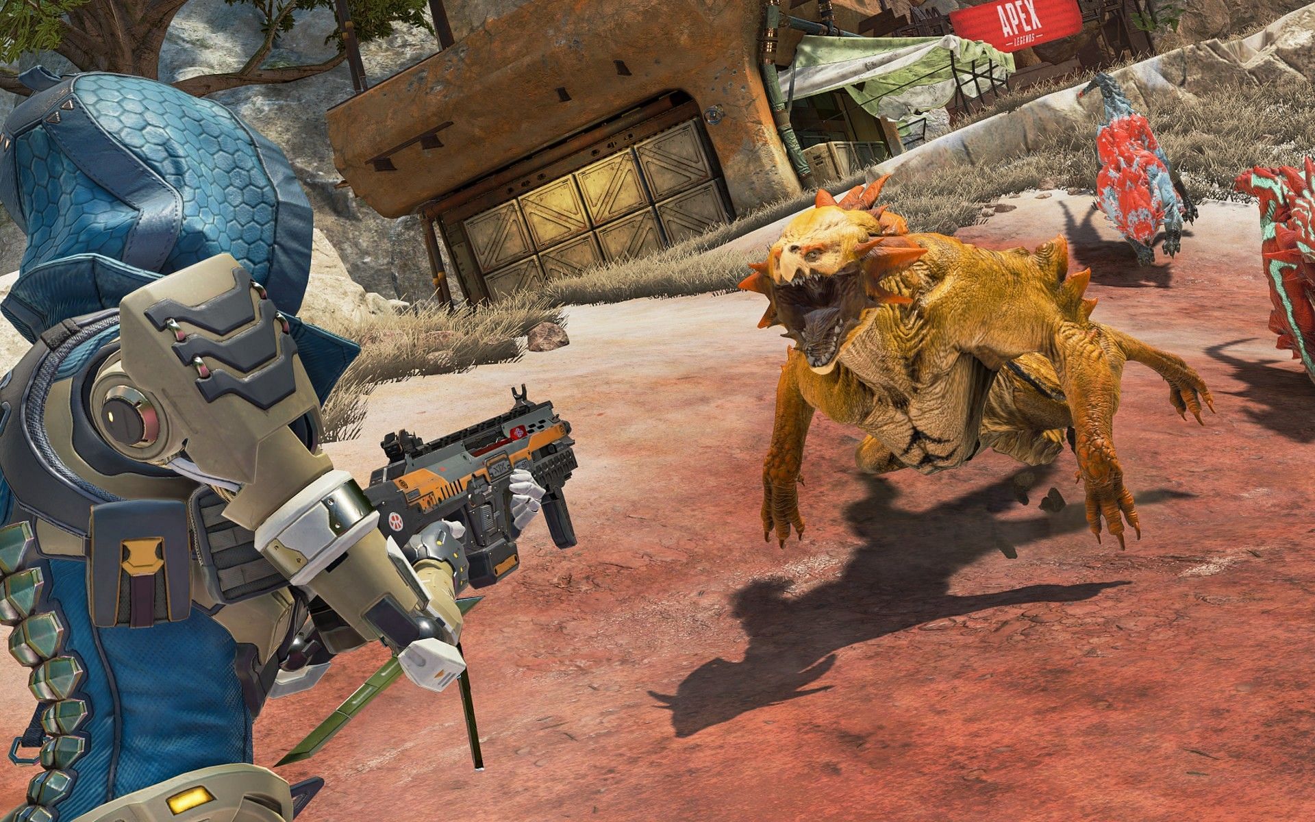 Prowlers are part of the wildlife in Apex Legends&#039; new map (Image via Electronic Arts)