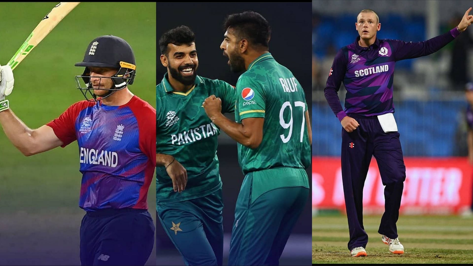 Jos Buttler, Haris Rauf and Michael Leask impressed fans in the ICC T20 World Cup 2021 last week