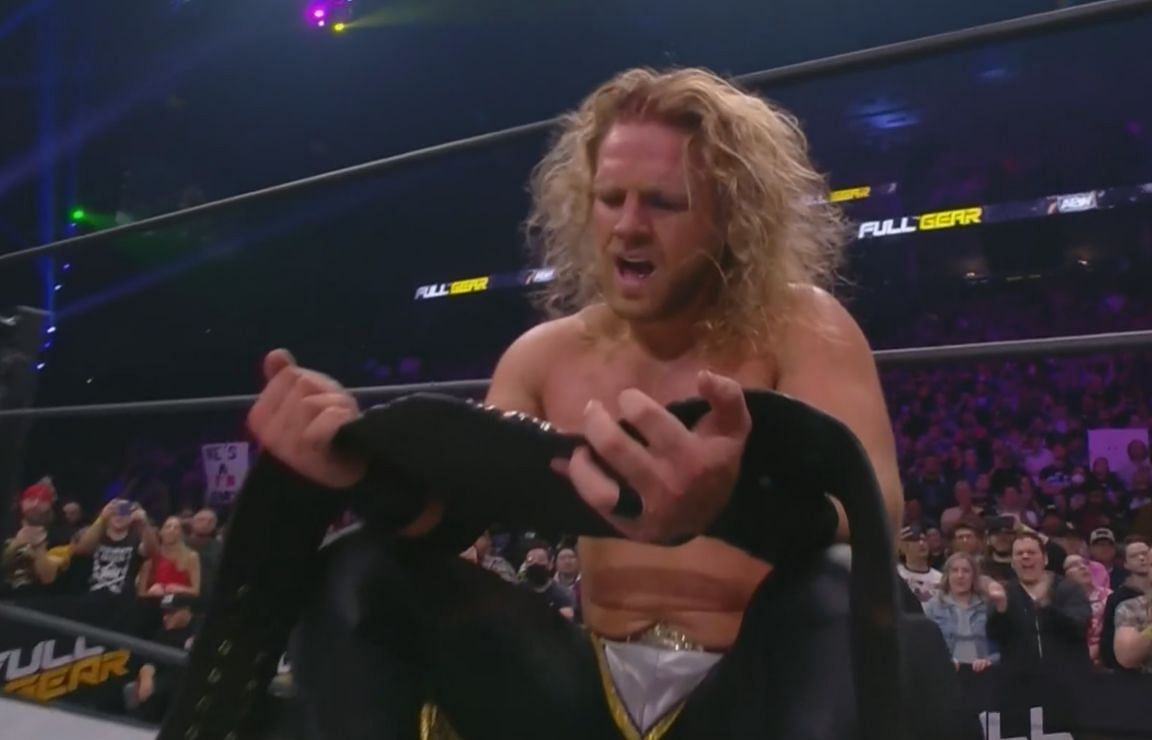 Hangman Page won the AEW World Championship at Full Gear