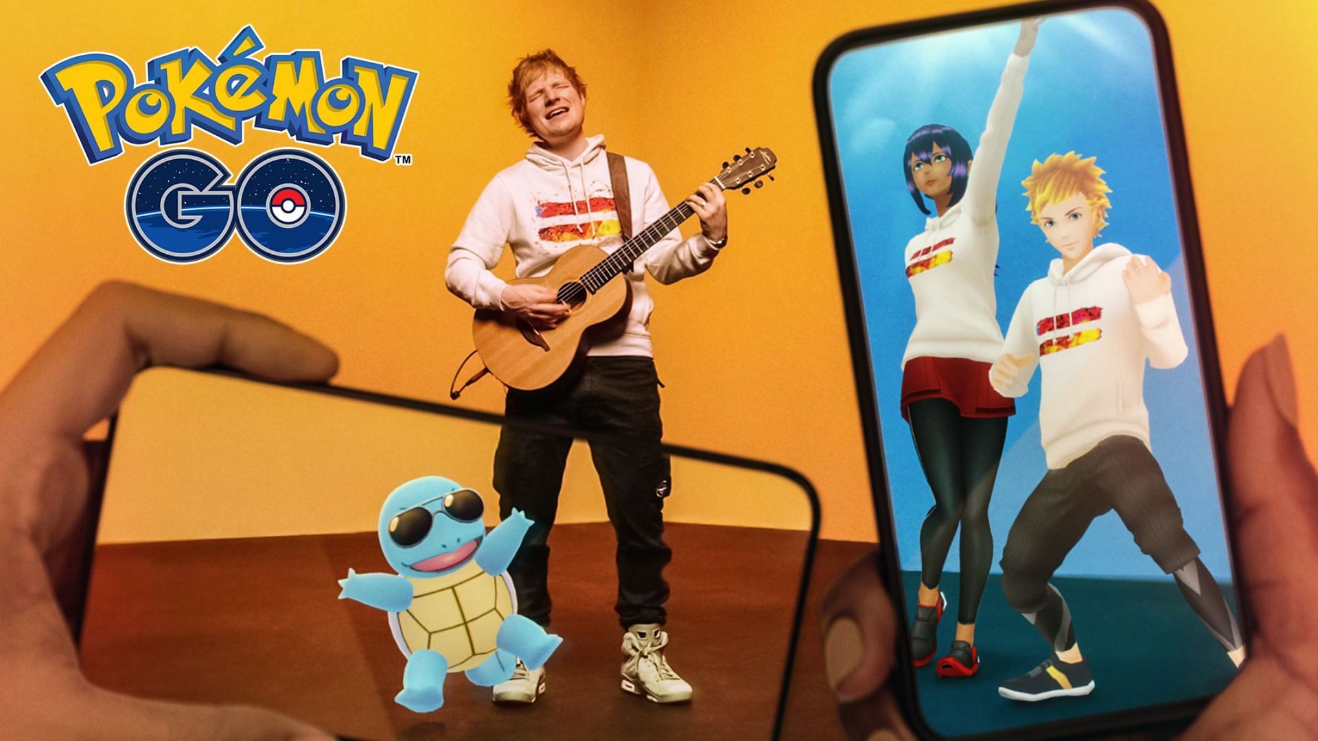 Pokemon GO&#039;s collaboration with Grammy-winning recording artist Ed Sheeran begins on November 22 (Image via Niantic)