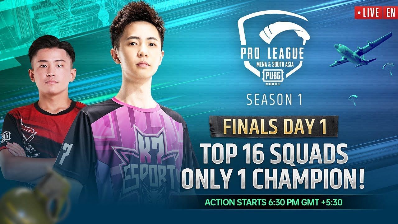 PMPL MENA and South Asia Championship Finals day 1 (image via PUBG Mobile)