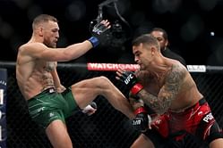 'Dustin ate everything' - Conor McGregor slams Dustin Poirier in series of tweets after fan praised 'The Diamond' for checking the Irishman's kicks at UFC 264