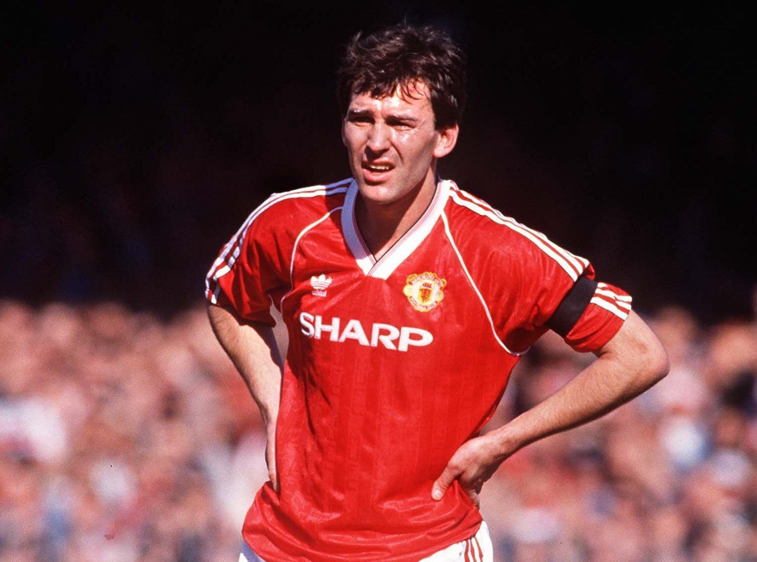 Bryan Robson for Manchester United