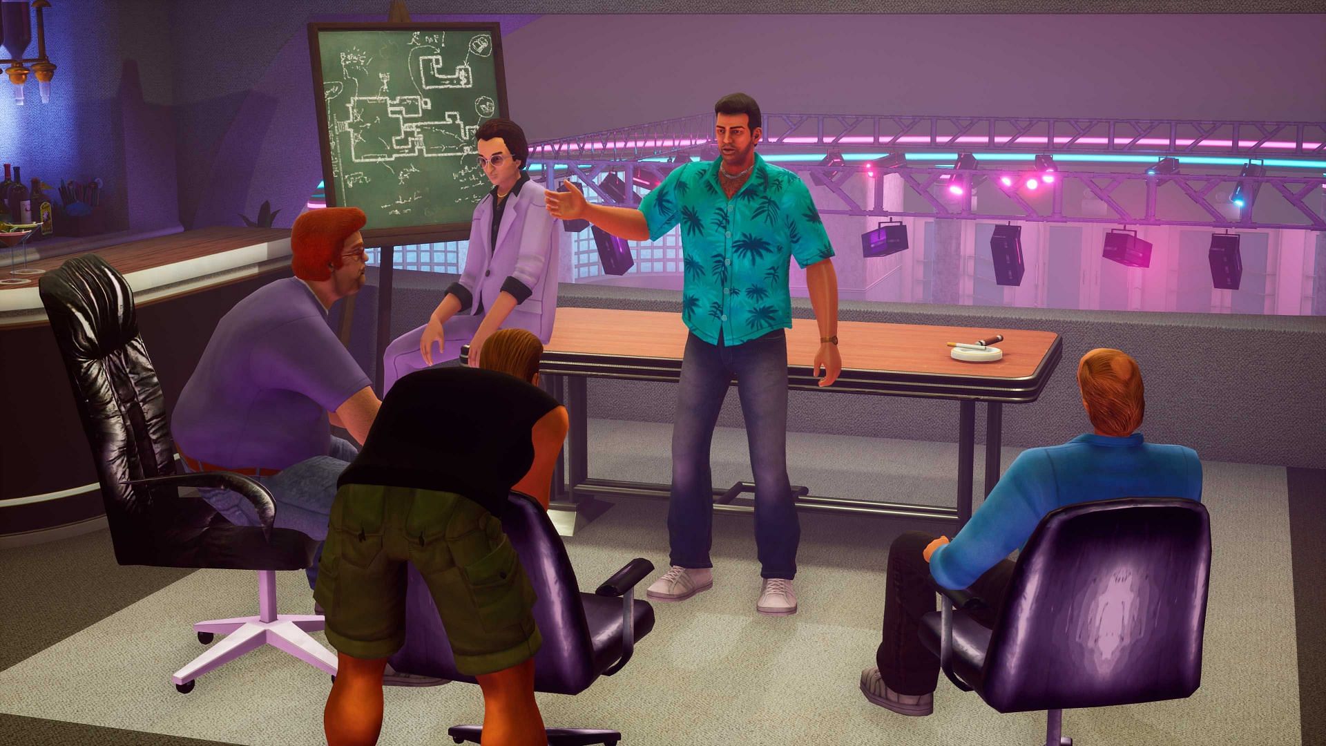 The Job from GTA Vice City still looks similar (Image via Rockstar Games)