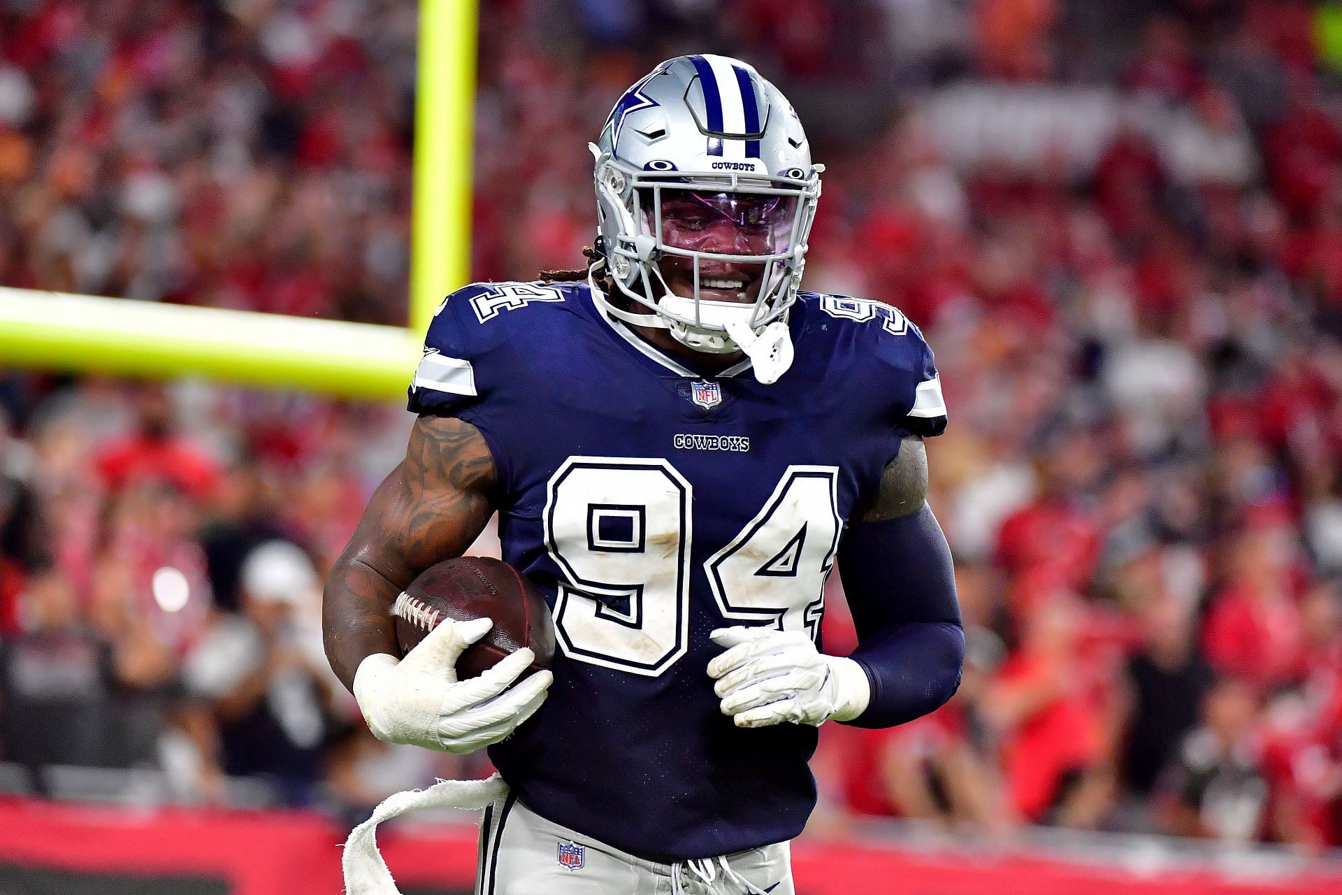 Gregory during the Cowboys&#039; Week 1 showdown with the Tampa Bay Buccaneers (Photo: Getty)