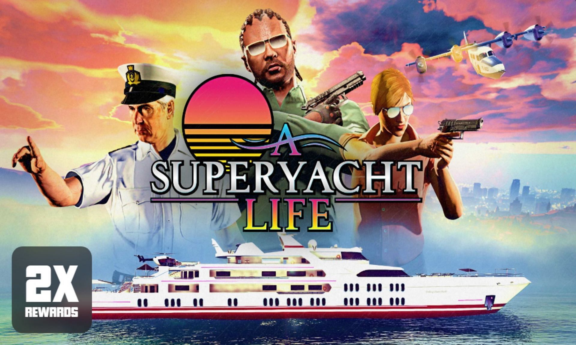 It&#039;s a Super Yacht Life in GTA Online (Image via Rockstar Games)