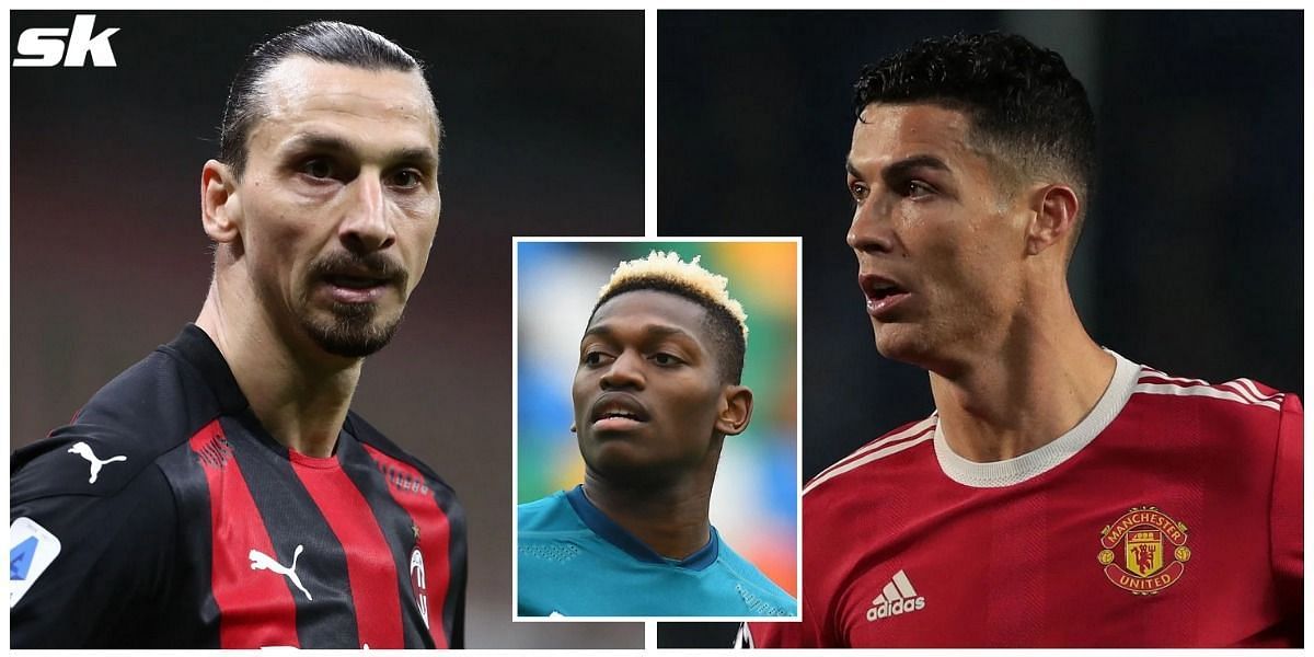 Rafael Leao has spoken on playing alongside Cristiano Ronaldo and Zlatan Ibrahimovic.