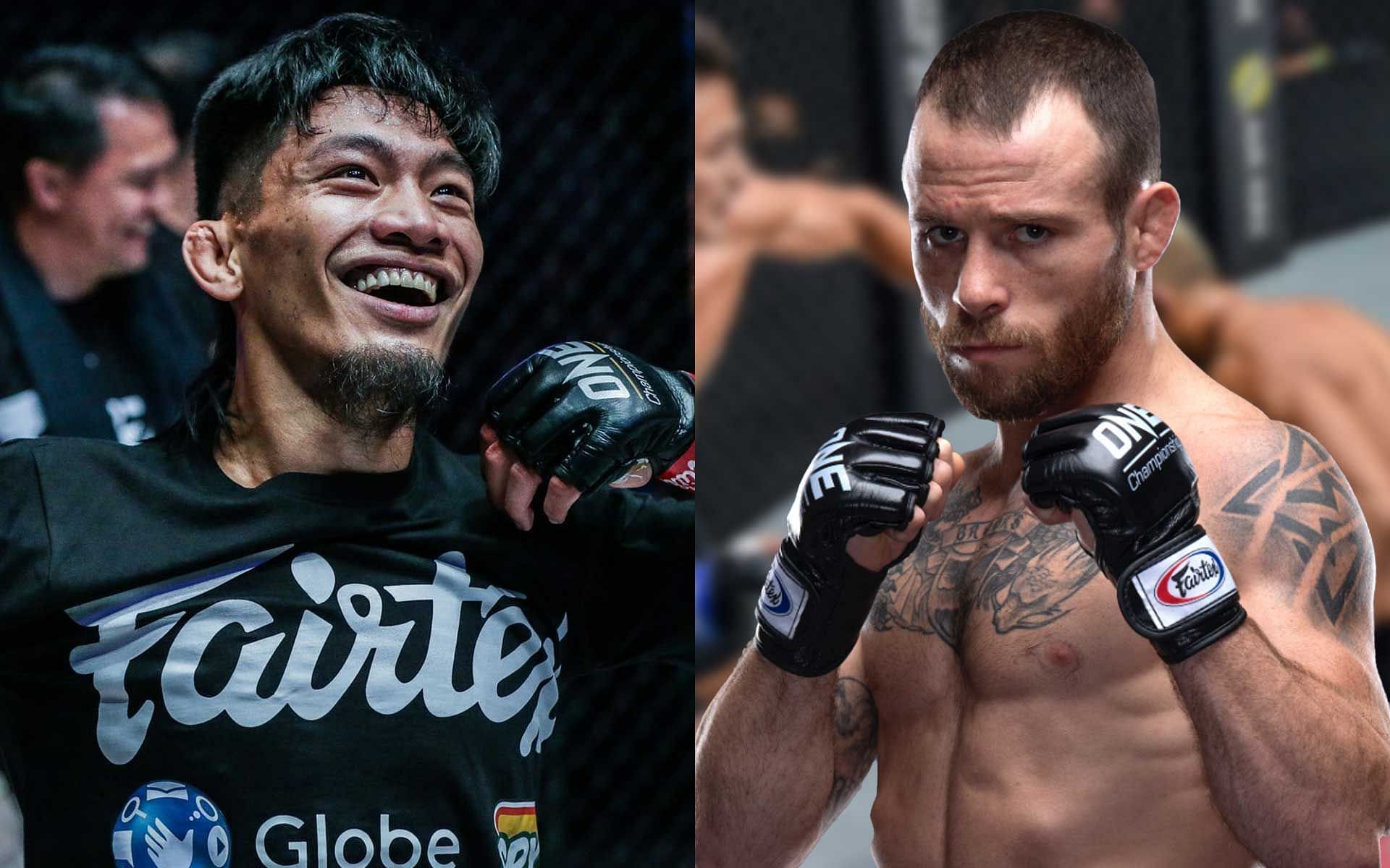 Can Lito Adiwang (left) take care of business against Jarred Brooks (right)? [Photo courtesy of ONE Championship]