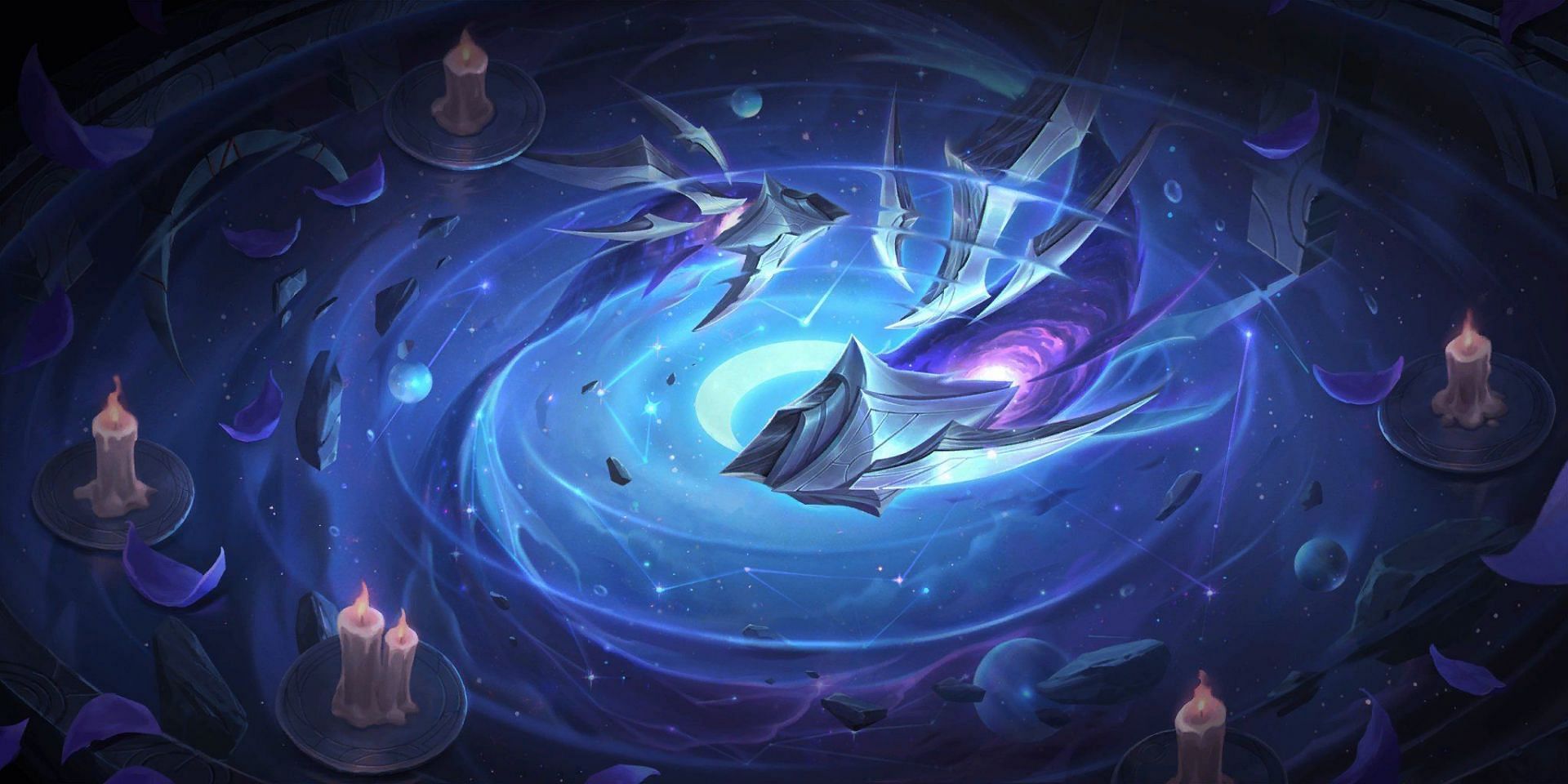 &ldquo;The Sky Shadows&rdquo;, the one that empowers the Crescendum (Image via League of Legends)