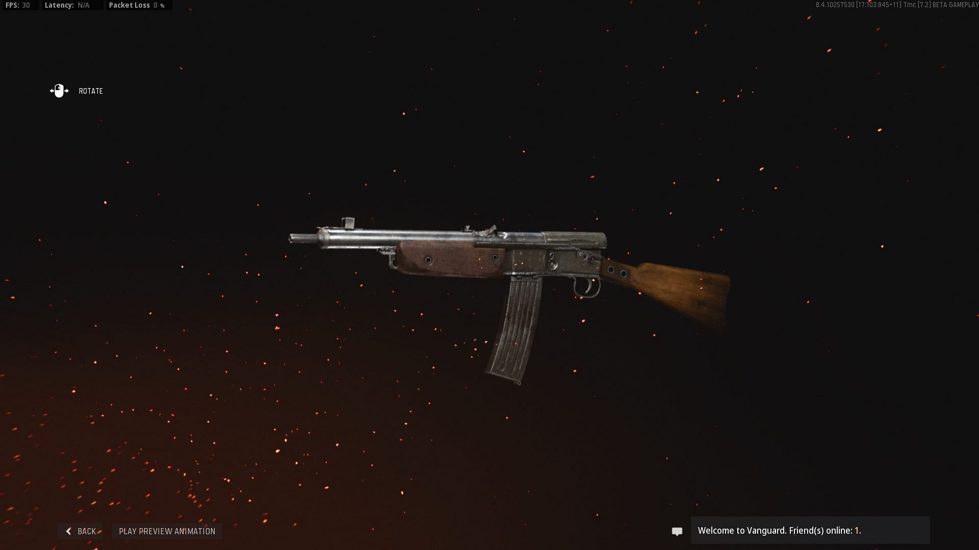 The Volk makes up for large recoil will good damage output (Image via Acticision)