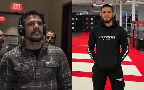 Rafael dos Anjos (left), Islam Makhachev (right) [Images Courtesy: @rdosanjosmma @islam_makhachev on Instagram]