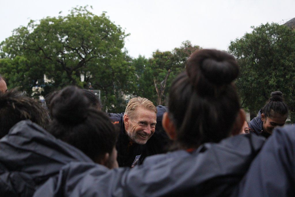 Thomas Dennerby led Indian team is travelling to Brazil in preparation for the 2022 AFC Women&#039;s Asian Cup. (Image - AIFF)