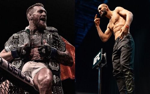 Conor Mcgregor (Left) Khamzat Chimaev (Right)[ Image credit: @khamzat_chimaev, @thenotoriousmma. Instagram]