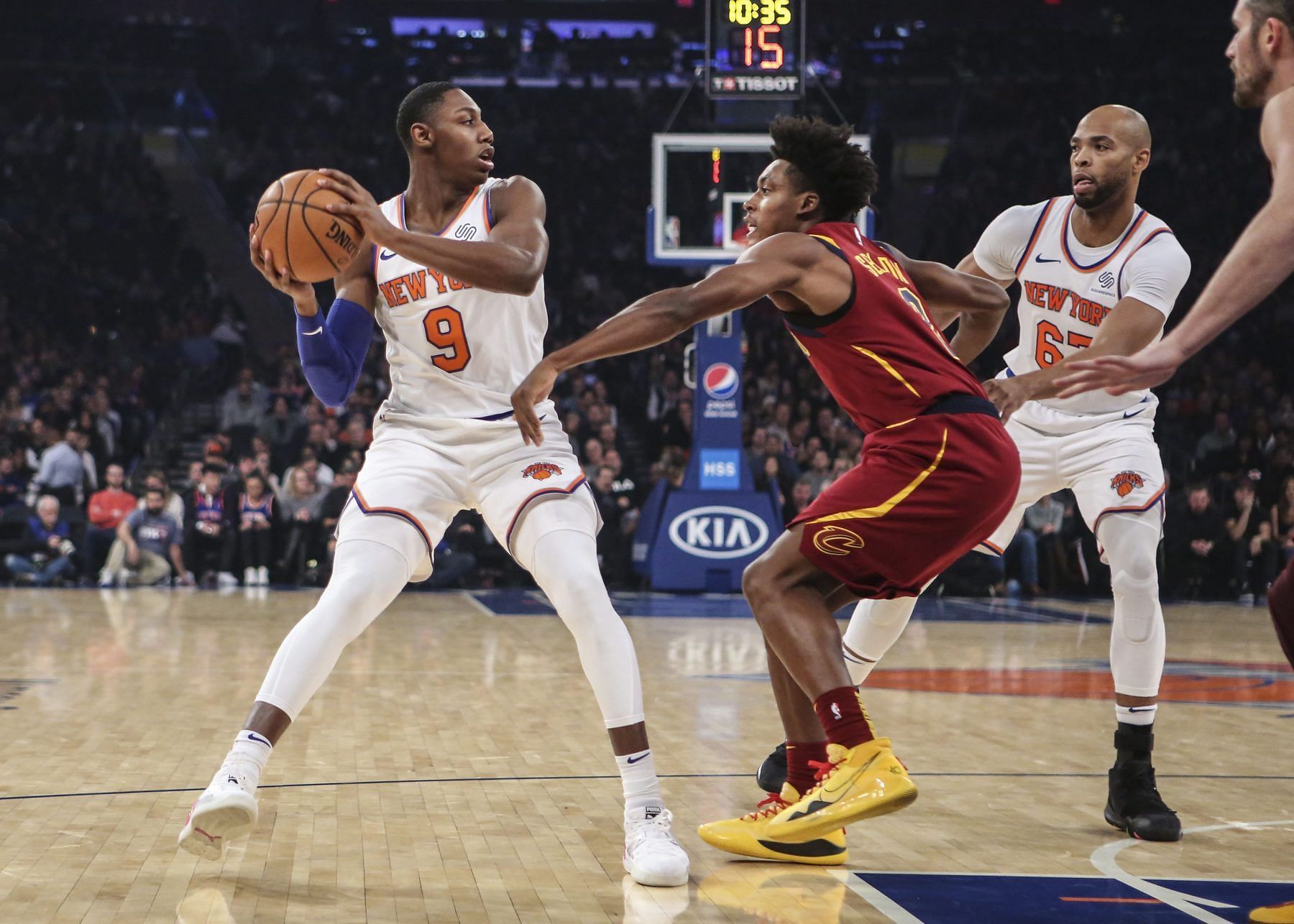 The New York Knicks will try to halt the Cleveland Cavaliers&#039; winning streak in Madison Square Garden on Sunday evening [Photo: Cavaliers Nation]