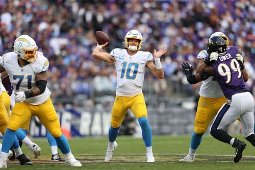 Los Angeles Chargers QB Justin Herbert