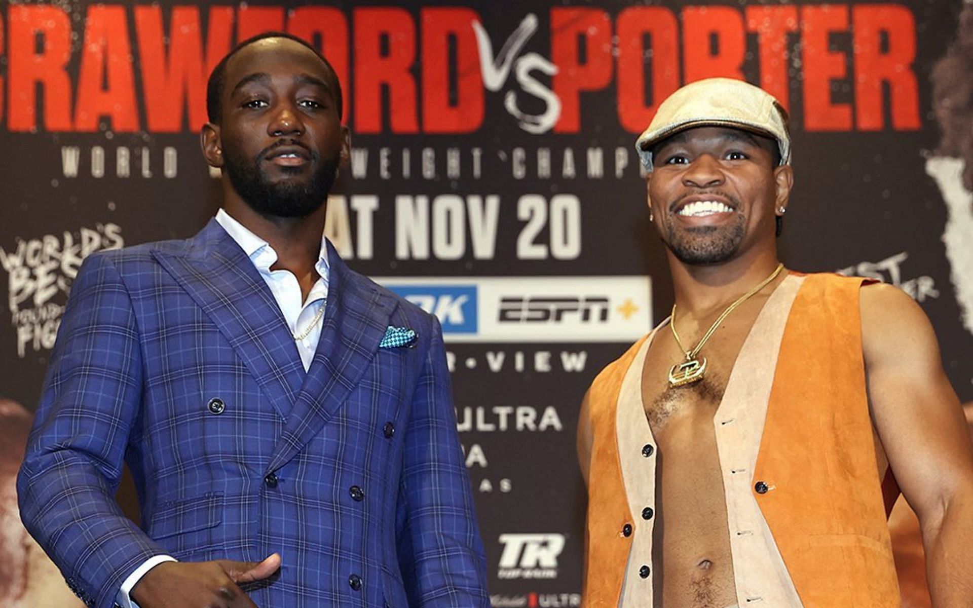 Terence Crawford vs. Shawn Porter press conference [Image Courtesy: @toprank on Instagram]