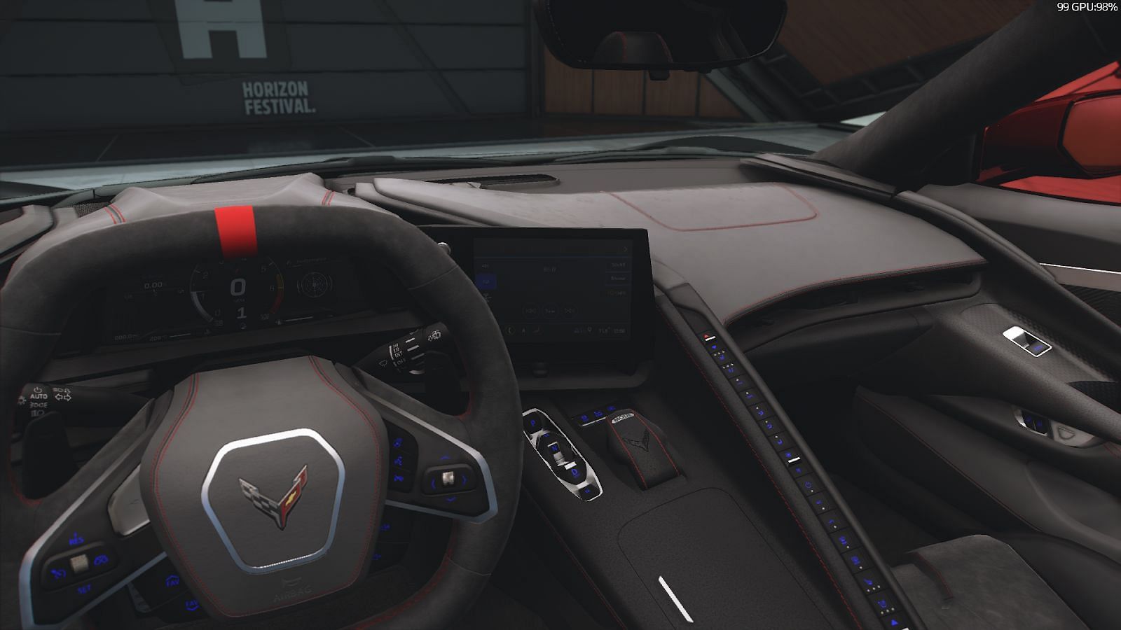 Interior of cars are well detailed (Screengrab from Forza Horizon 5)