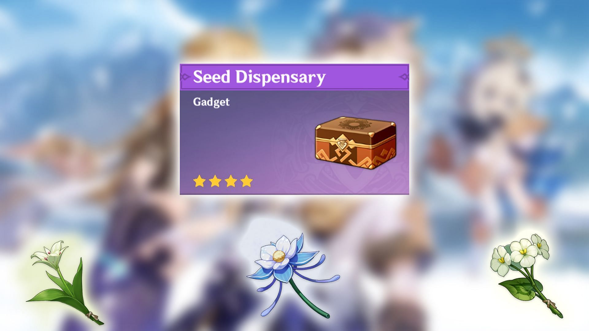 How to use Seed Dispensary to collect seeds (Image via Genshin Impact)