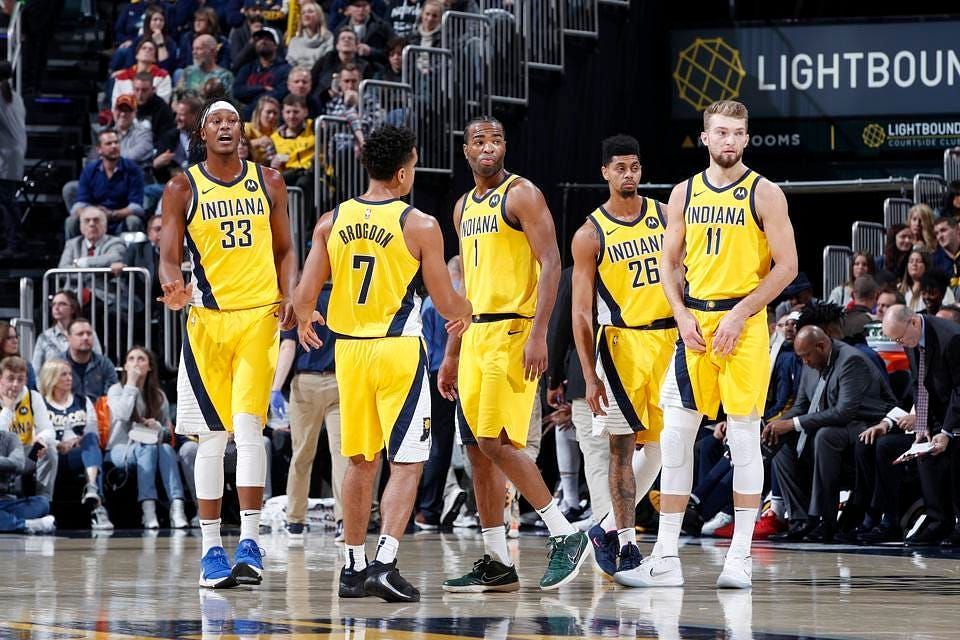 The starting unit of the Indiana Pacers need to get going early to avoid falling into yet another large deficit against the Chicago Bulls [Photo: Forbes]