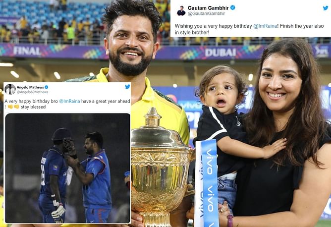 Cricket fraternity extends warm wishes to Suresh Raina on his 35th birthday