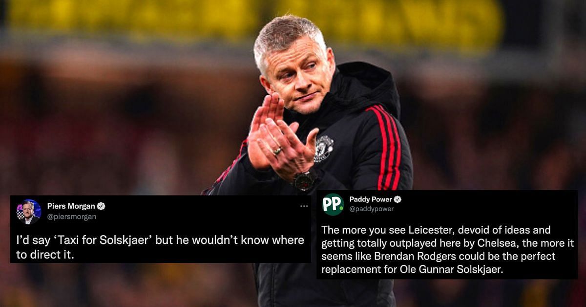 Twitter reacts to Ole Gunnar Solskjaer&#039;s imminent sacking.