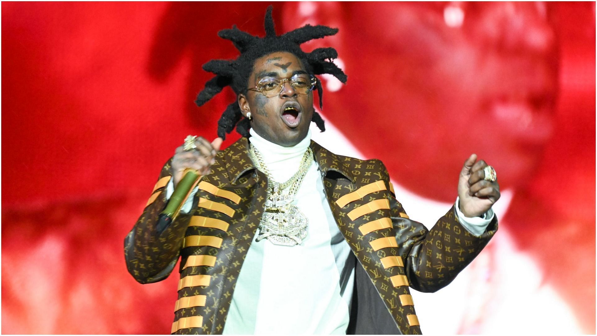 Kodak Black performs at the Rolling Loud NYC music festival in Citi Field (Image by Astrida Valigorsky via Getty Images)