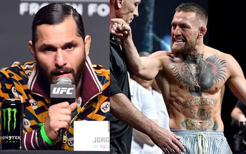 Jorge Masvidal (left); Conor McGregor (right)