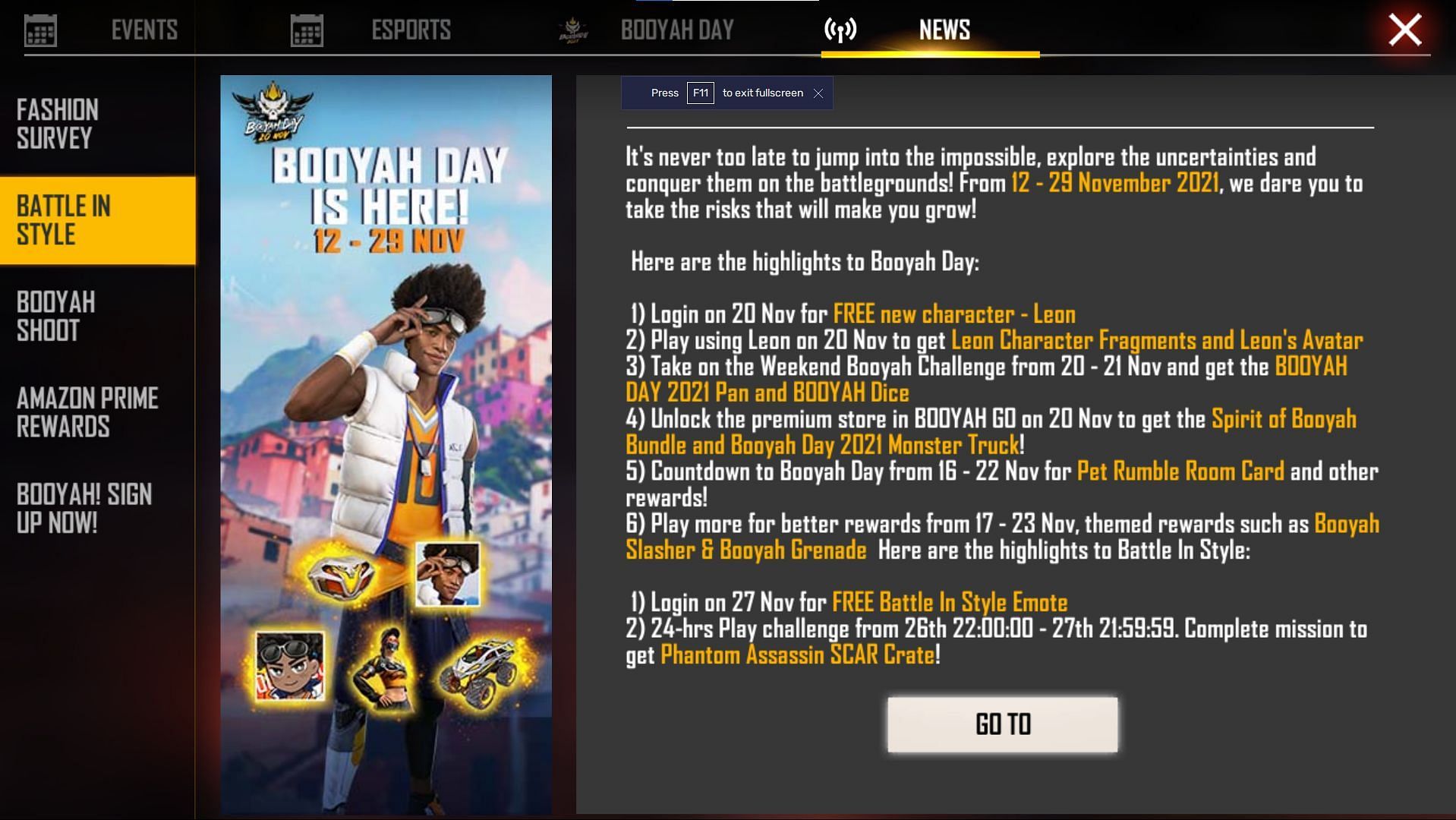 As a login reward, the emote will be available to players (Image via Free Fire)