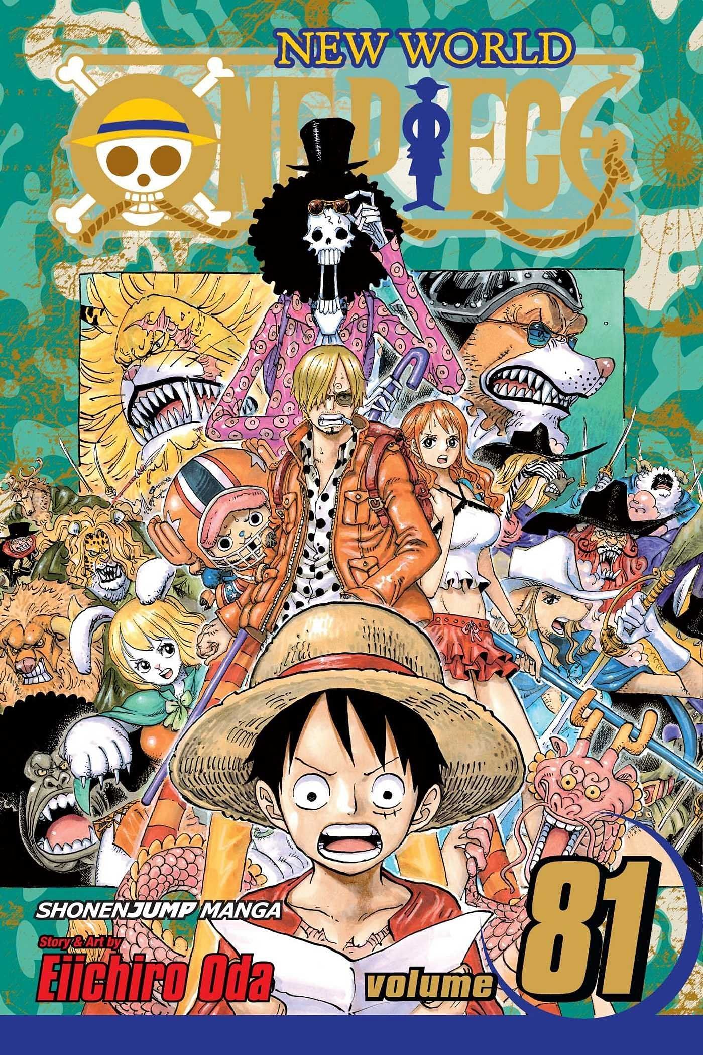 The cover art for One Piece Volume 81 (Image via Shueisha)
