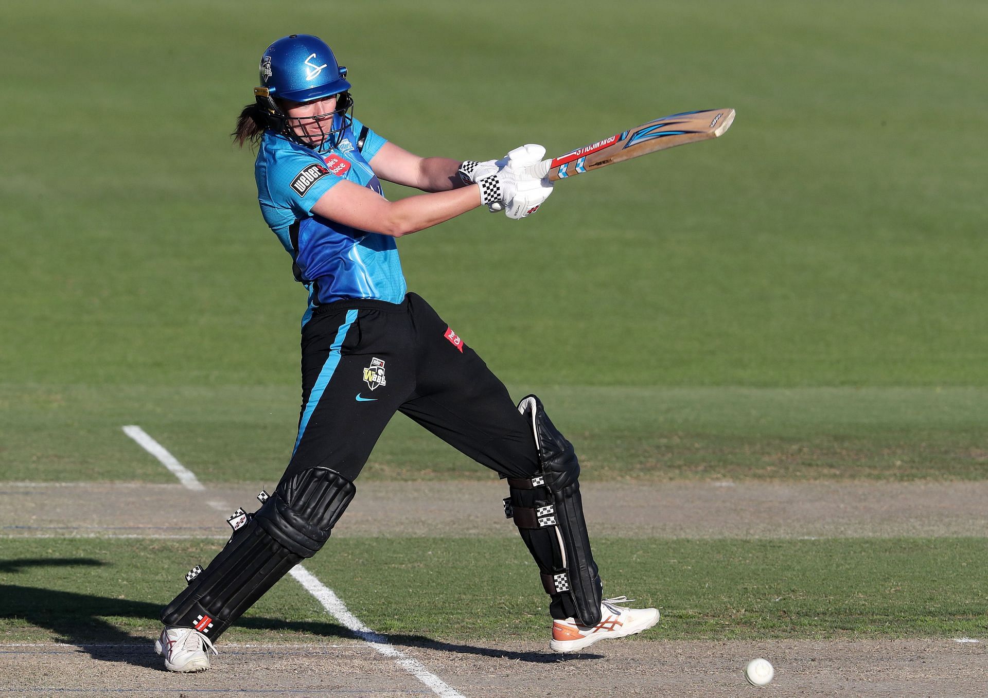 Tahlia McGrath in action in WBBL - Sydney Sixers v Adelaide Strikers