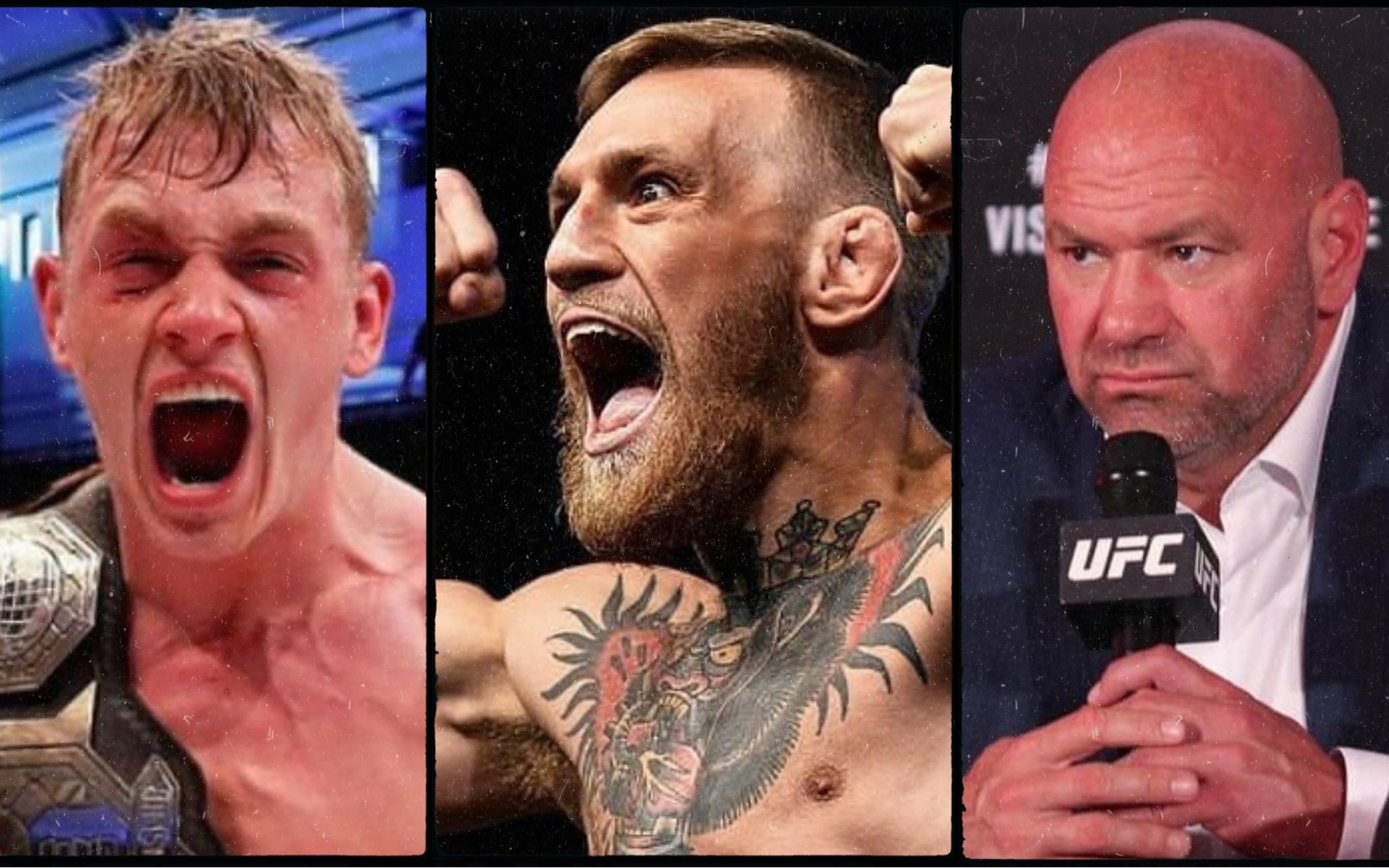 Ian Garry, Conor McGregor, and Dana White