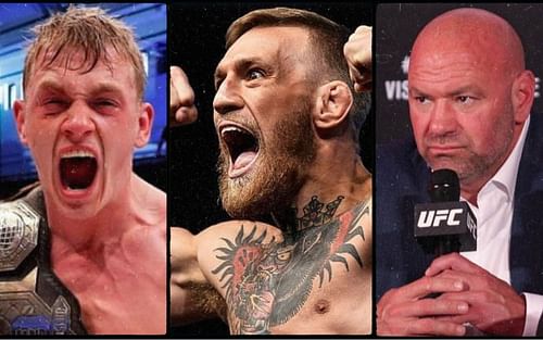 Ian Garry, Conor McGregor, and Dana White