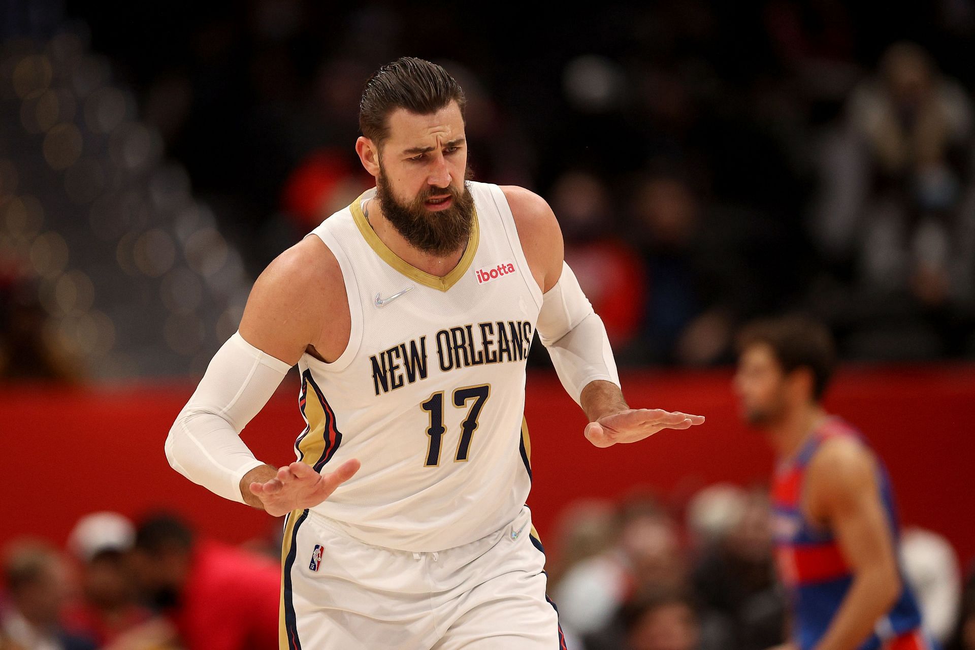 Jonas Valanciunas of the New Orleans Pelicans