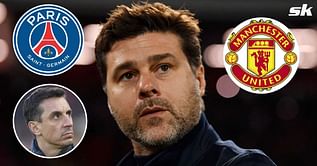 "He'd leave PSG for Manchester United" - Gary Neville believes Mauricio Pochettino would probably achieve more with Red Devils
