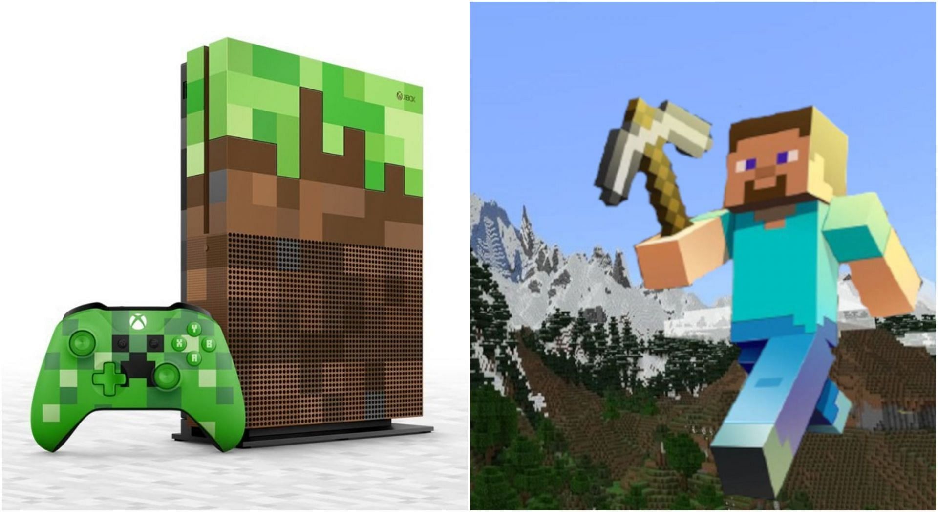 Minecraft is popular on the Xbox One (Image via Minecraft)