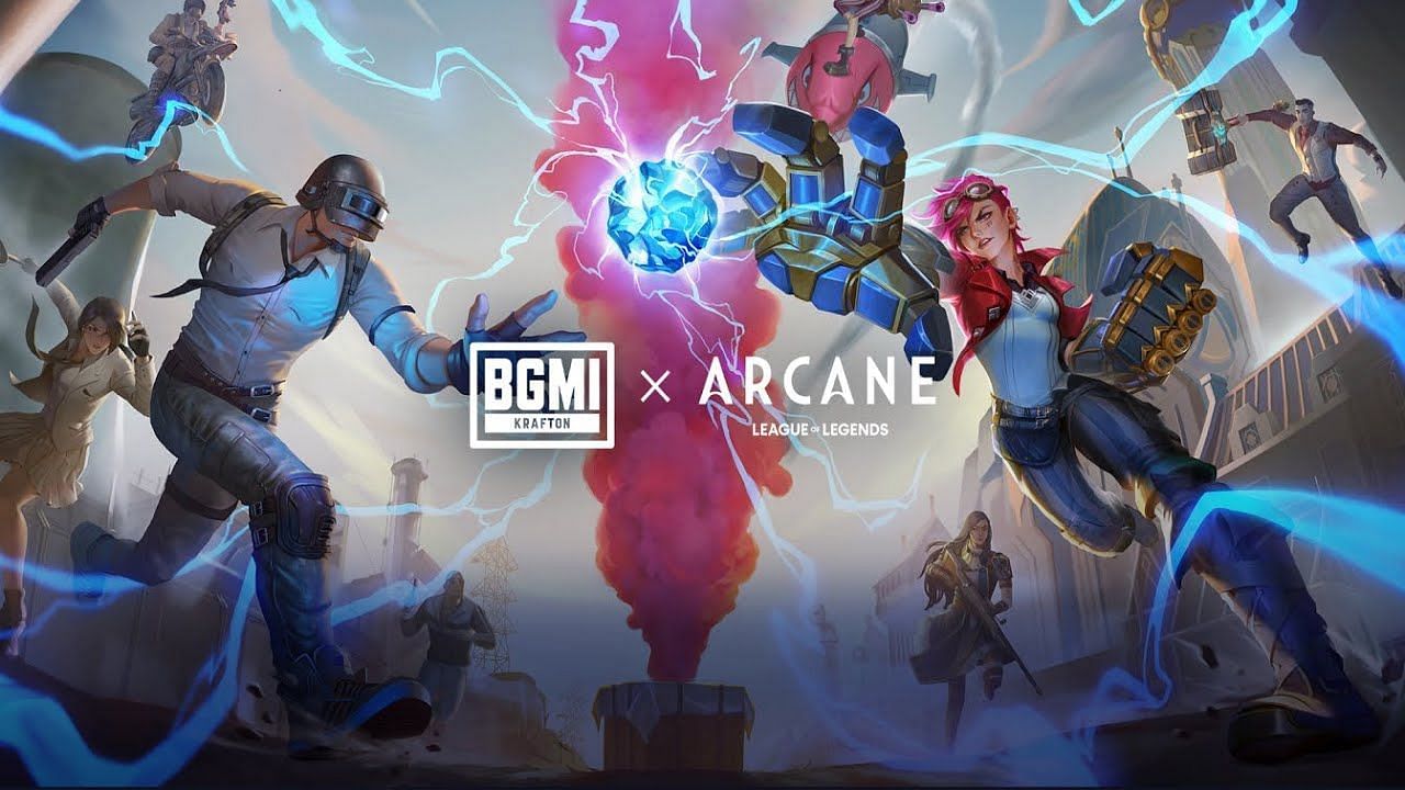 The BGMI X Arcane update will arrive today (Image via BattlegroundmIn/Twitter)
