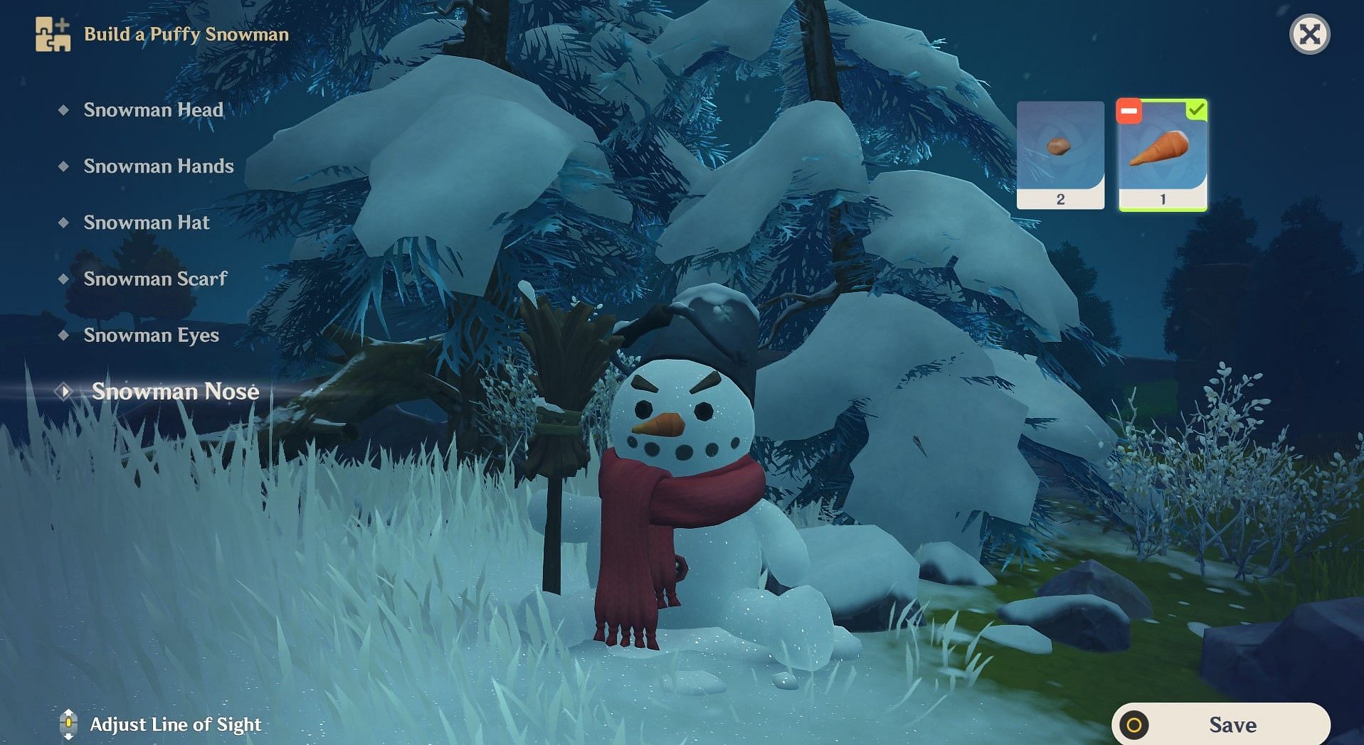 Puffy Snowman in Genshin Impact (Image via Sportskeeda)