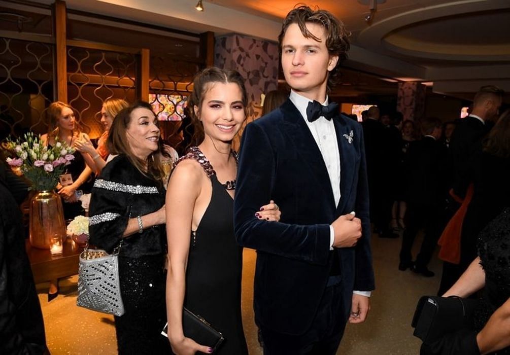 Ansel and Violetta (Image via Jeff Kravitz/ Getty Images)